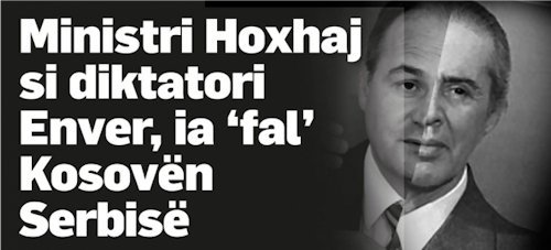 Ministri Hoxhaj