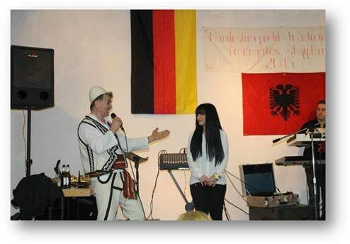 Takim i Lidhjes së Shqkrimtarëve shqiptarë në Gjermani