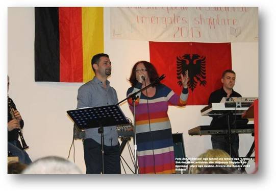 Takim I Lidhjes së Shqkrimtarëve shqiptarë në Gjermani