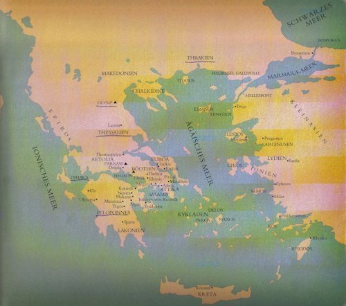 Harta e vjetër që sot quhet Greqi