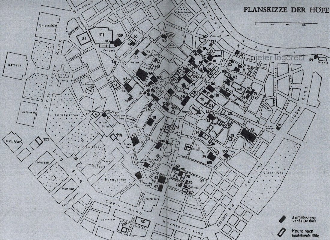Harta që tregon pronat e Sinës